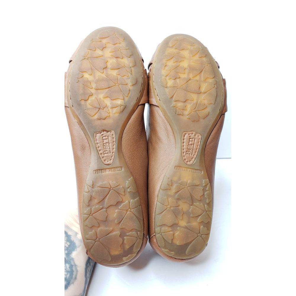 Born Lilly Slip On Leather Knot Ballet Flats Shoes - Picture 5 of 8